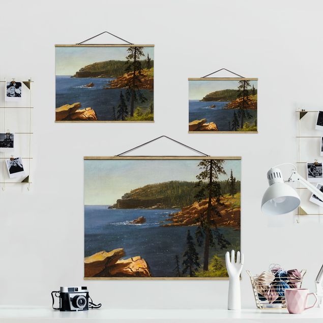 Wandbilder Meer Albert Bierstadt - California Coast