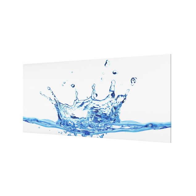 Spritzschutz Glas - Water Splash II - Querformat - 2:1
