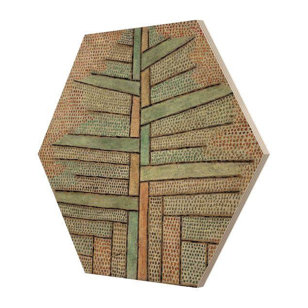 Wandbild Holz Paul Klee - Kiefer
