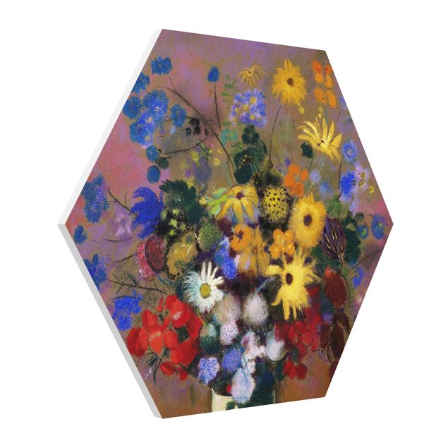 Wandbilder Blumen Odilon Redon - Blumen in einer Vase