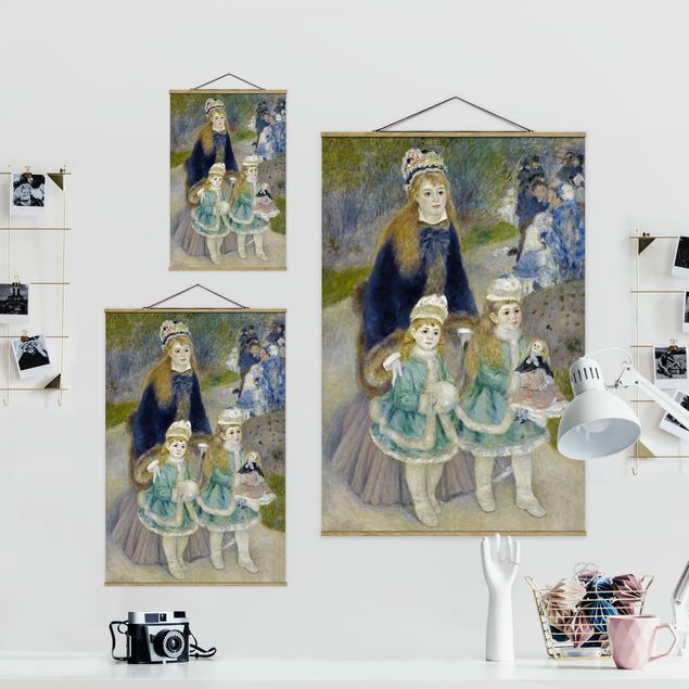 Wandbilder Modern Auguste Renoir - Mutter und Kinder