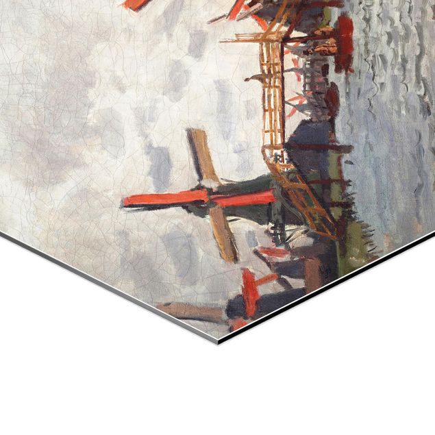 Bilder Claude Monet - Windmühlen Zaandam
