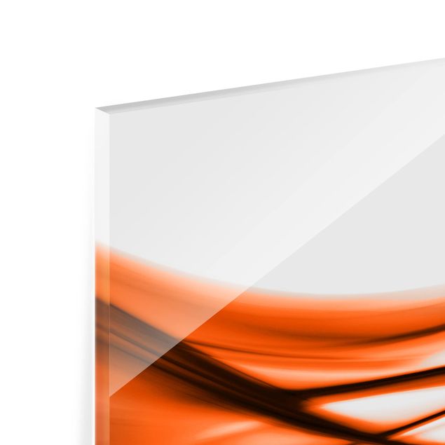 Spritzschutz Glas - Orange Touch - Panorama - 5:2