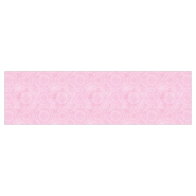 Küchenrückwand - Muster Mandala Rosa