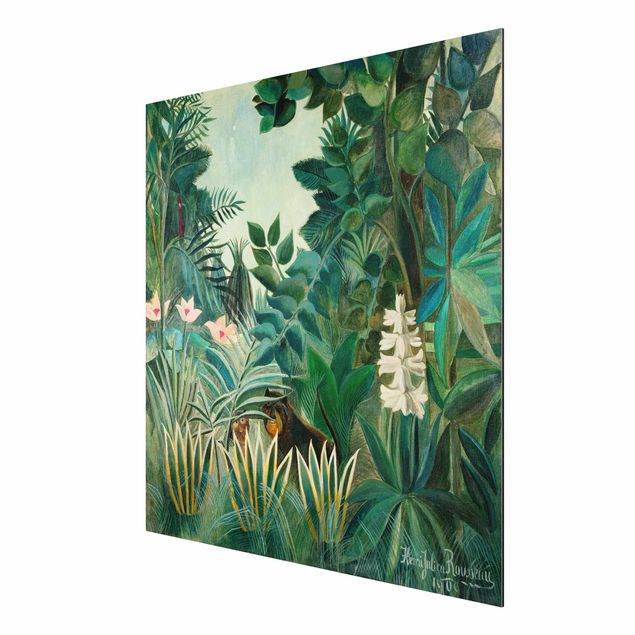 Wandbilder Landschaften Henri Rousseau - Dschungel am Äquator