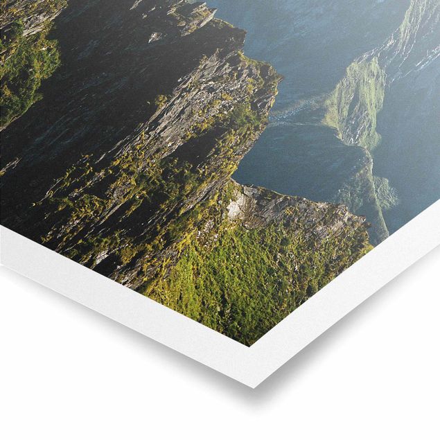 Wandbilder Natur Berge auf den Lofoten