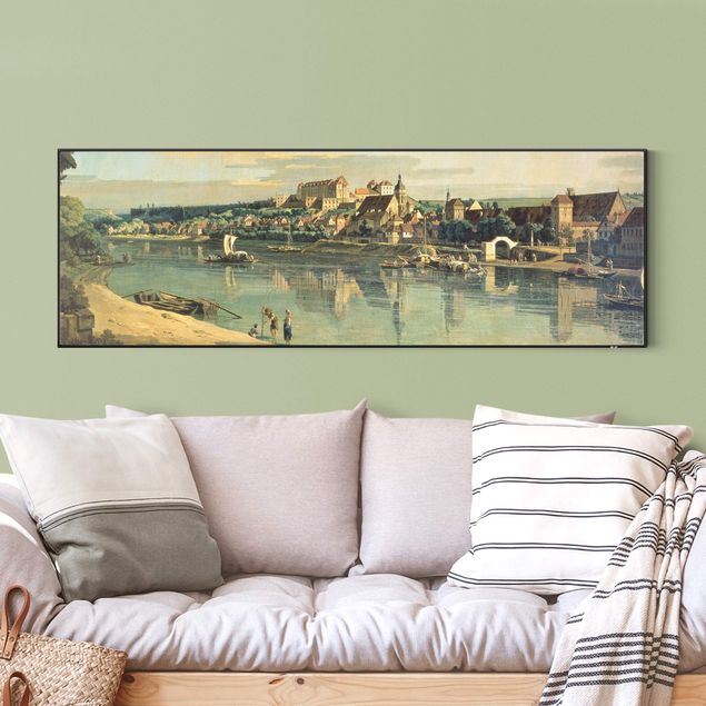 Kunststil Post Impressionismus Bernardo Bellotto - Blick auf Pirna