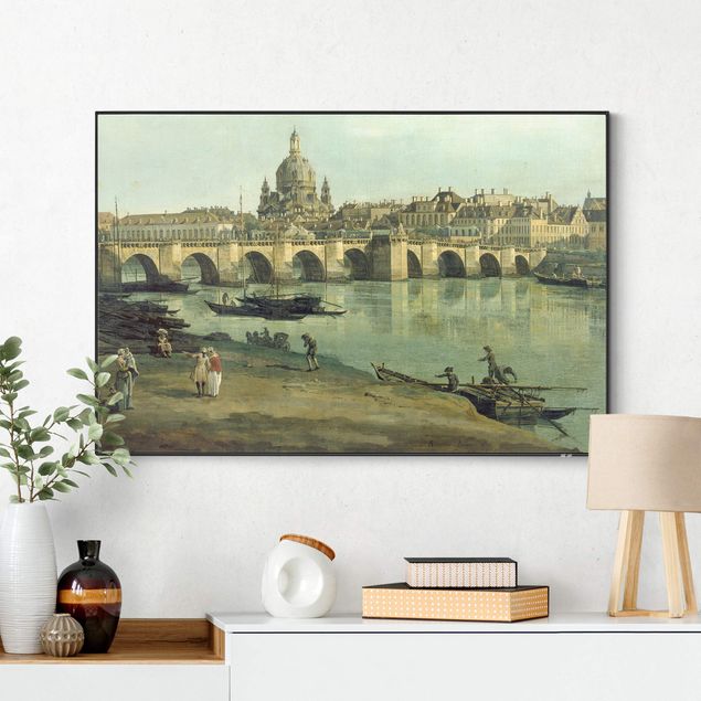 Expressionismus Bilder Bernardo Bellotto - Dresden vom rechten Elbufer