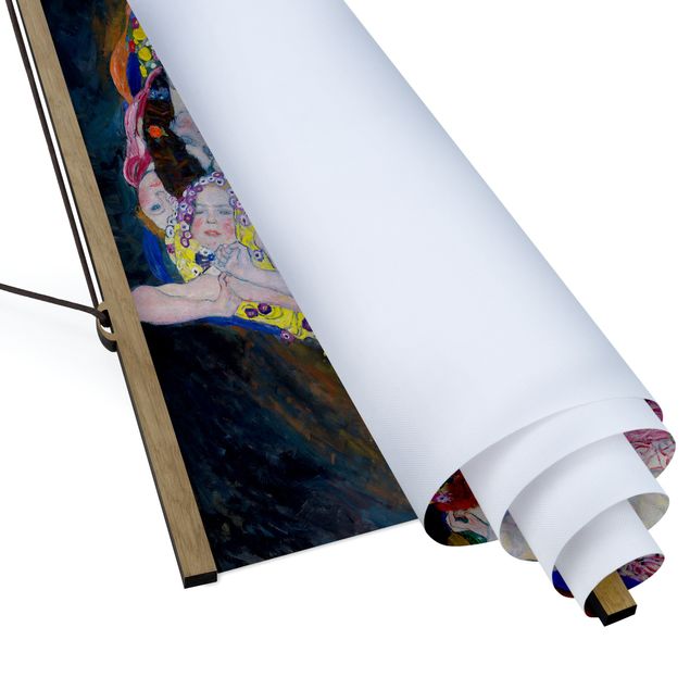 Wandbilder Kunstdrucke Gustav Klimt - Die Jungfrau