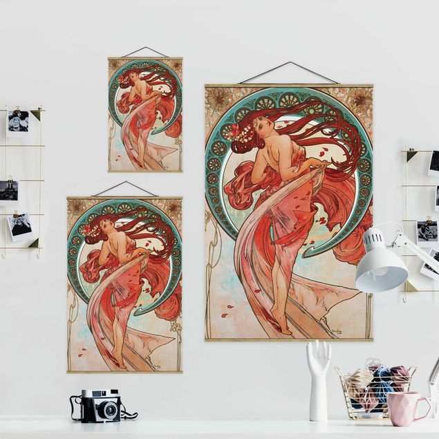 Wandbilder Sport Alfons Mucha - Vier Künste - Der Tanz