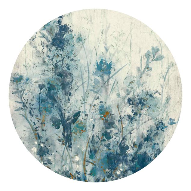 Blumentapete Blaue Frühlingswiese I