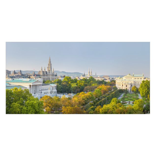 Fensterfolie - Sichtschutz - Blick über Wien - Fensterbilder