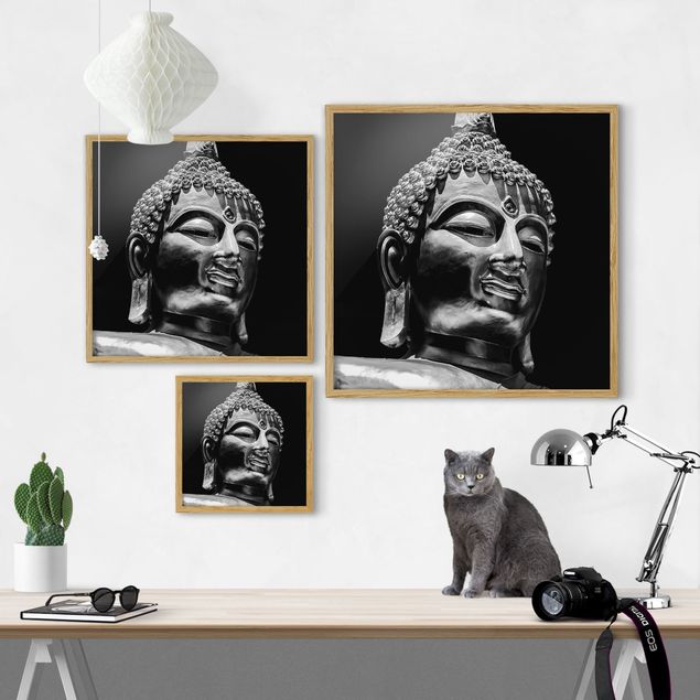Uta Naumann Bilder Buddha Statue Gesicht
