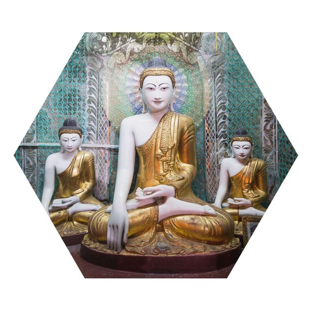 Wandbilder Modern Buddha Statuen