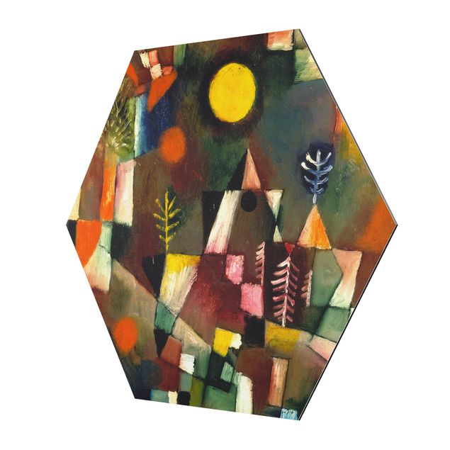 Wandbilder Braun Paul Klee - Der Vollmond