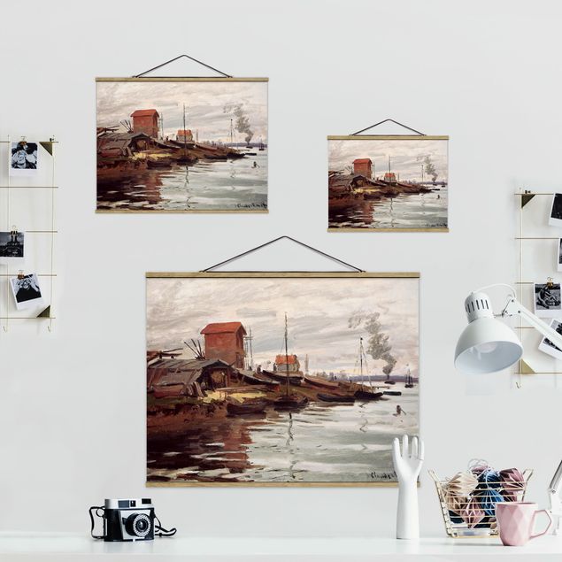 Wandbilder Meer Claude Monet - Seine Petit-Gennevilliers