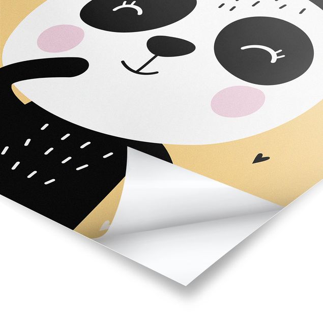 Bilder Der glückliche Panda