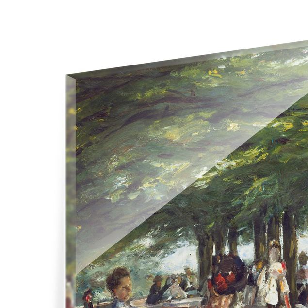 Kunstdrucke kaufen Max Liebermann - Terrasse des Restaurants Jacob