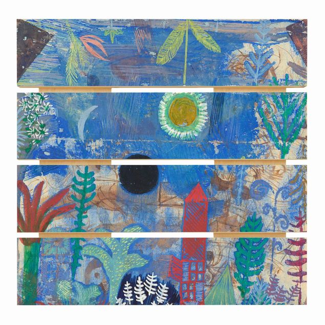 Bilder Paul Klee - Versunkene Landschaft