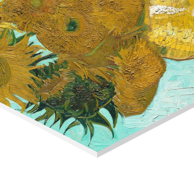Wandbilder Blumen Vincent van Gogh - Vase mit Sonnenblumen