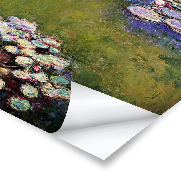 Poster Naturbilder Claude Monet - Seerosen
