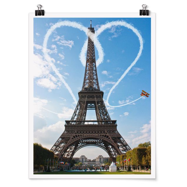 Wandbilder Architektur & Skyline Paris - City of Love
