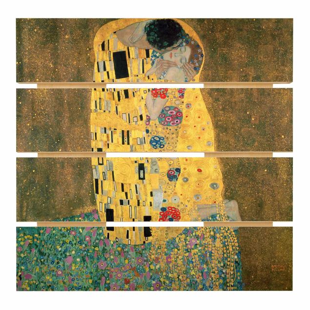 Gustav Klimt Bilder Gustav Klimt - Der Kuß