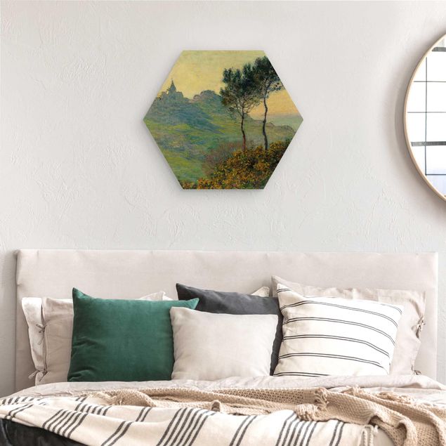 Kunststile Claude Monet - Varengeville Abendsonne