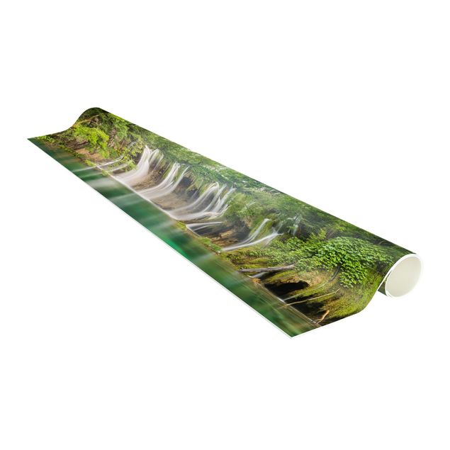 Teppich modern Wasserfall Plitvicer Seen