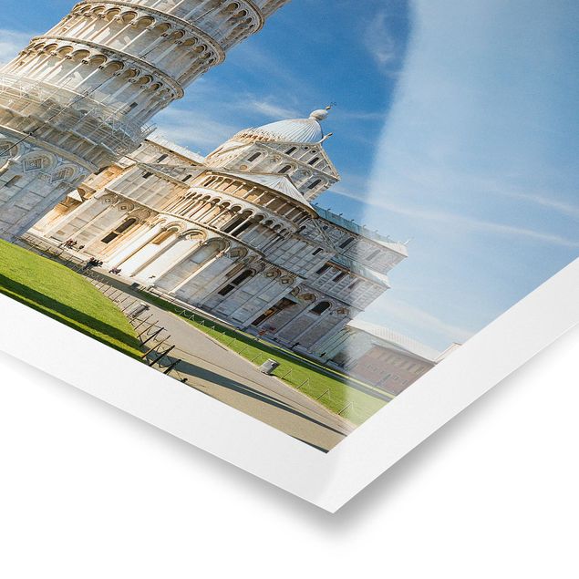 Wandbilder Modern Der schiefe Turm von Pisa