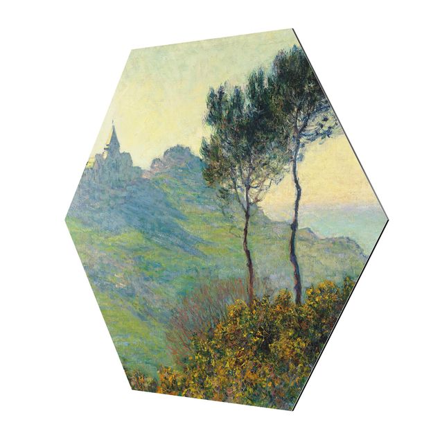 Wandbilder Natur Claude Monet - Varengeville Abendsonne