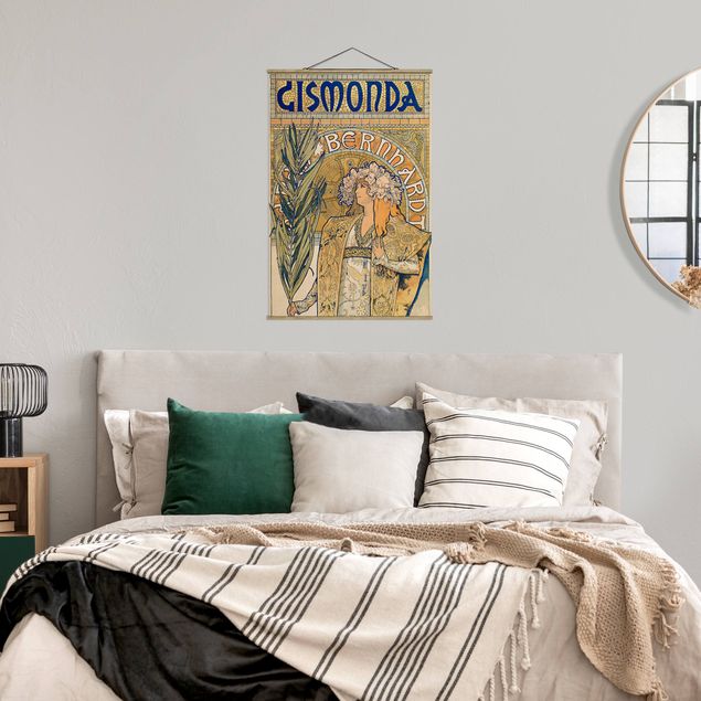 Küche Dekoration Alfons Mucha - Plakat für Theaterstück Gismonda