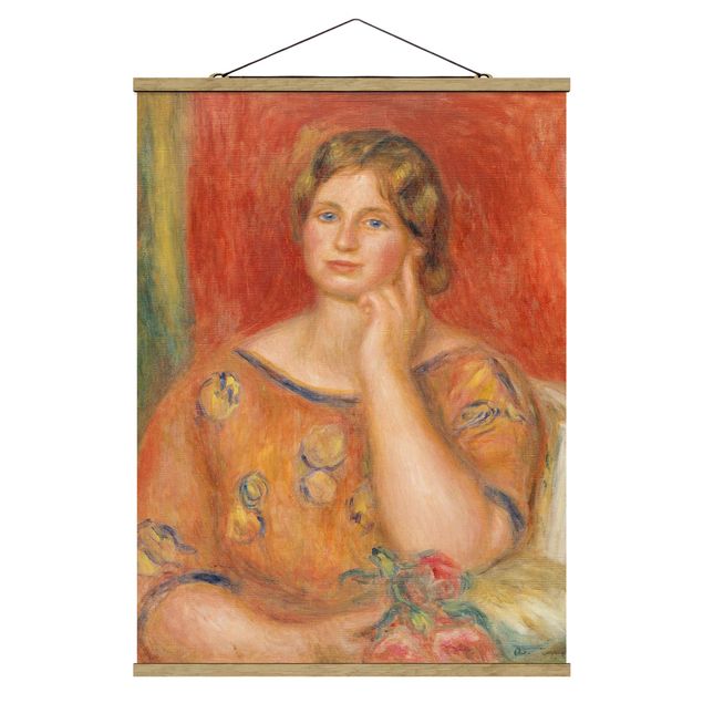 Wandbilder Kunstdrucke Auguste Renoir - Frau Osthaus