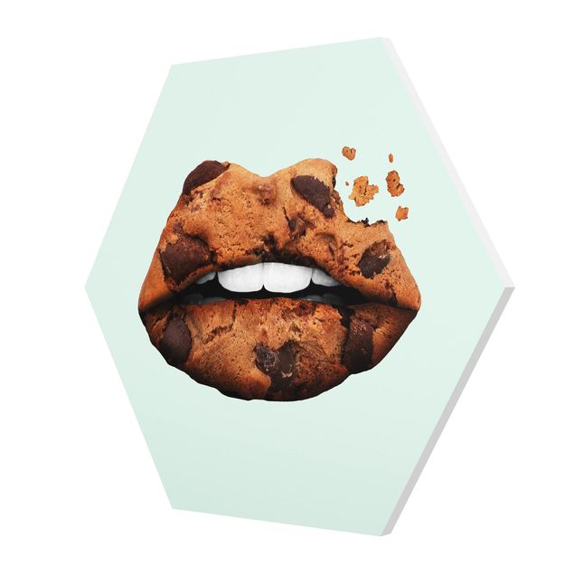 Loose Bilder Lippen mit Keks