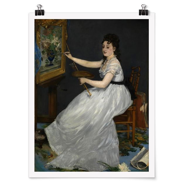 Kunstkopie Poster Edouard Manet - Eva Gonzalès