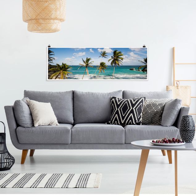 Wandbilder Landschaften Beach of Barbados