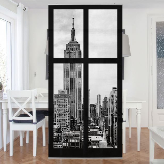 Küche Dekoration Fenster New York Empire State Building