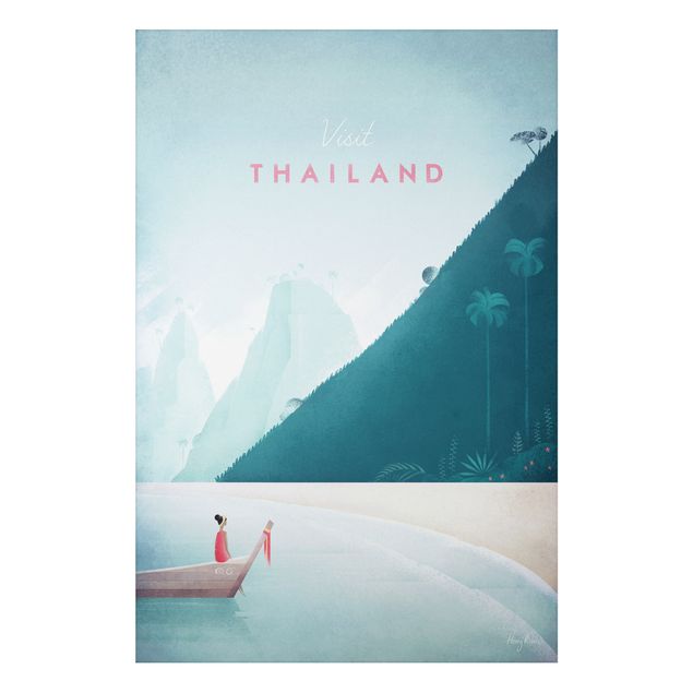 Wandbilder Berge Reiseposter - Thailand
