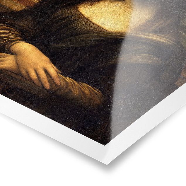Wandbilder Portrait Leonardo da Vinci - Mona Lisa