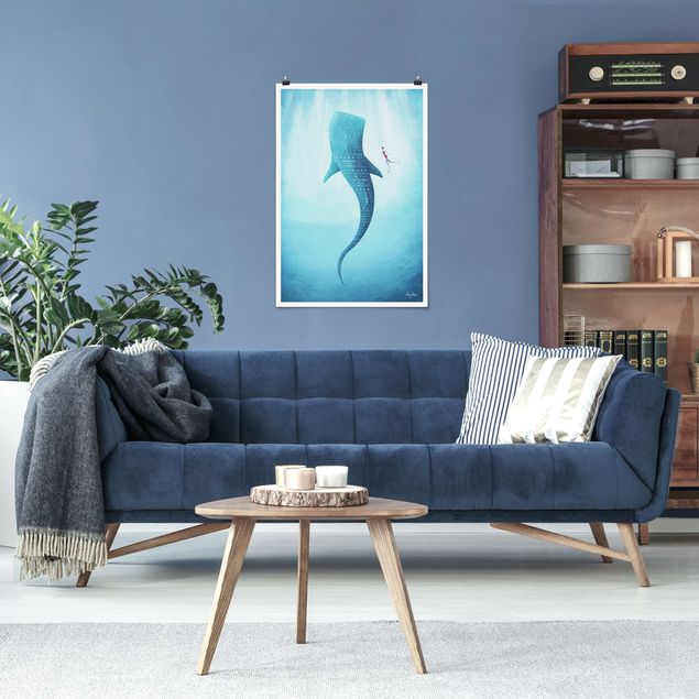 Kunstkopie Poster Der Walhai