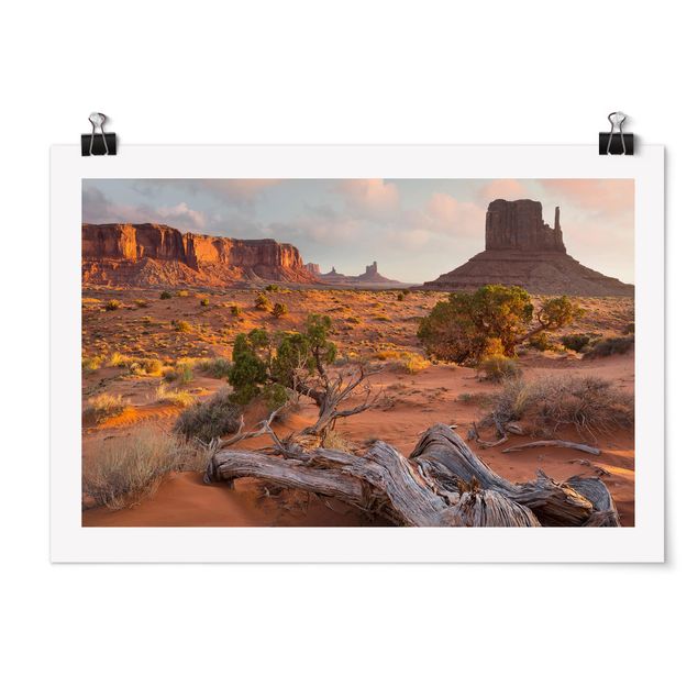 Poster Naturbilder Monument Valley Navajo Tribal Park Arizona