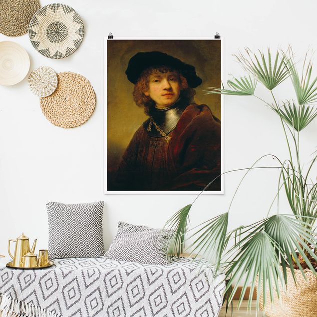 Küche Dekoration Rembrandt van Rijn - Selbstbildnis