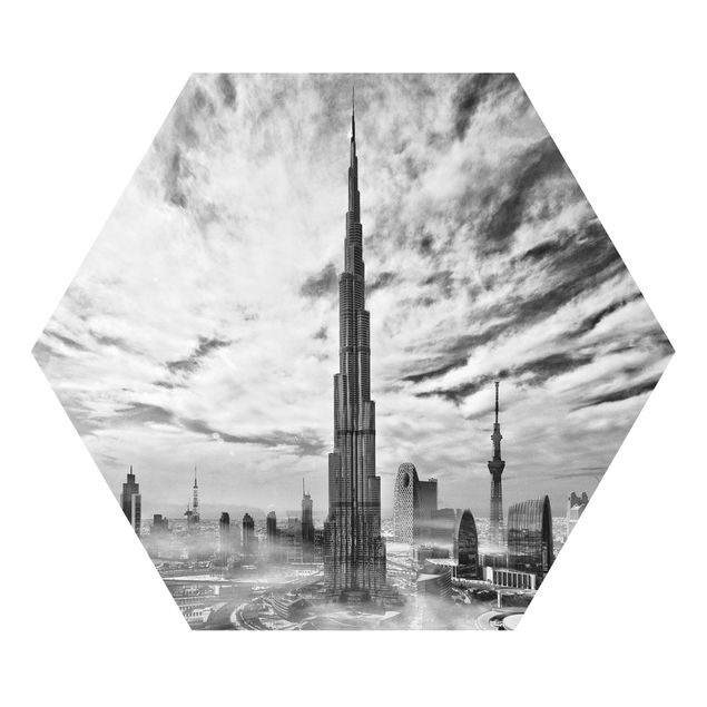 Foto auf Hartschaumplatte Dubai Super Skyline