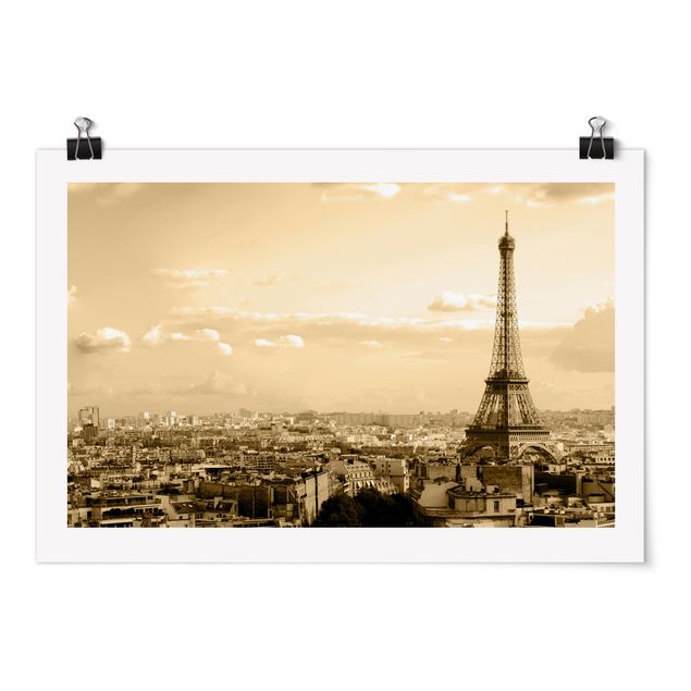 Wandbilder Architektur & Skyline I Love Paris