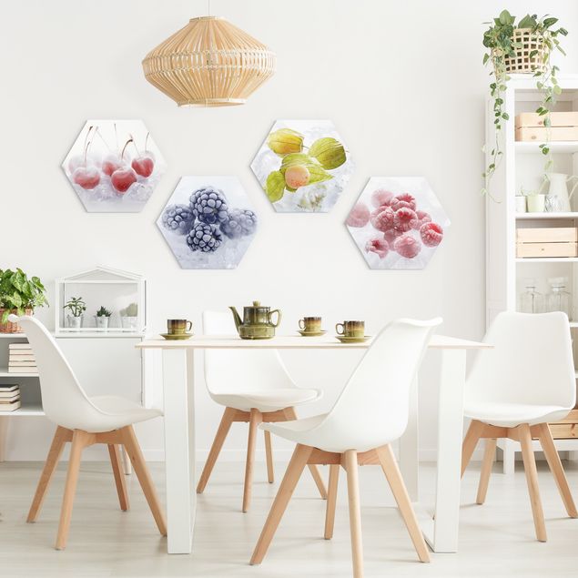 Wandbilder Modern Gefrorene Früchte