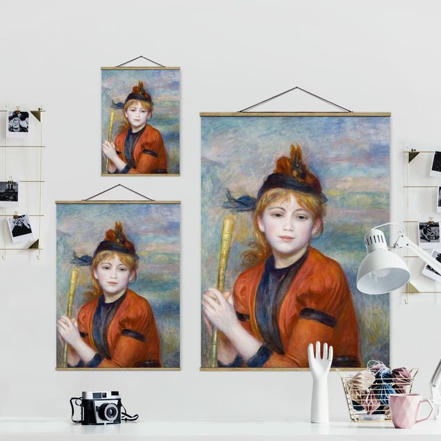 Wandbilder Modern Auguste Renoir - Die Spaziergängerin