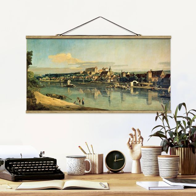 Expressionismus Bilder Bernardo Bellotto - Blick auf Pirna