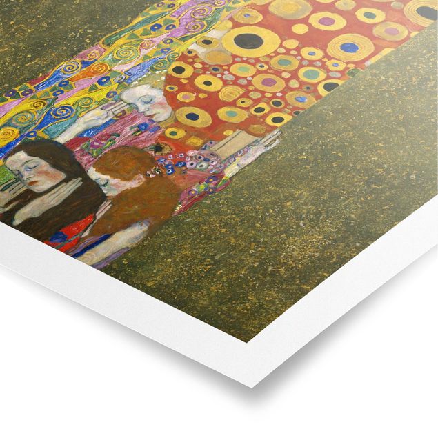 Poster Kunstdruck Gustav Klimt - Die Hoffnung II
