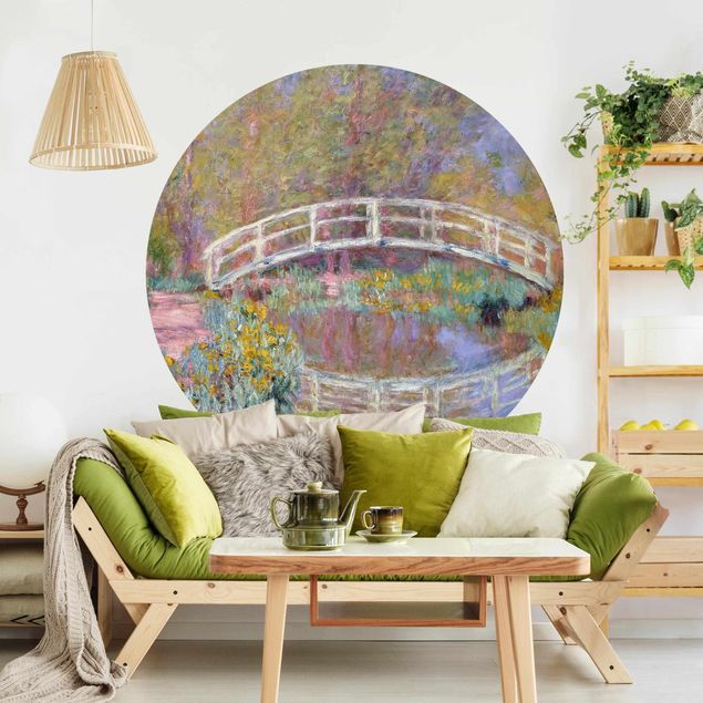 Wanddeko Küche Claude Monet - Brücke Monets Garten