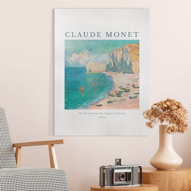 Wandbilder Landschaften Claude Monet - Der Strand
